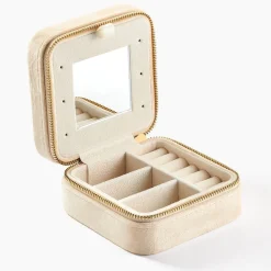 Histoire d'Or Boite à Bijou Tissu Beige Online