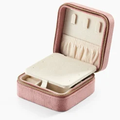 Histoire d'Or Boite à Bijou Tissu Rose Clearance