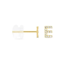 Histoire d'Or Boucle D'oreille Puce Unitaire Jodoca Or Jaune Oxyde De Zirconium Online