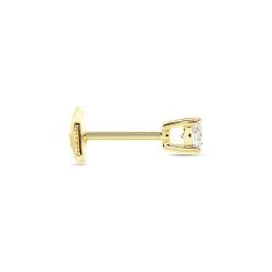 Histoire d'Or Boucle D'oreille Puce Unitaire Victoria or jaune diamant Sale