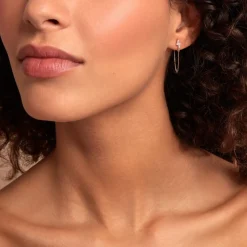 Histoire d'Or Boucle D'oreille Unitaire Fionola Or Jaune Oxyde De Zirconium Clearance