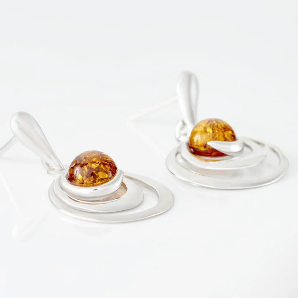 Histoire d'Or Boucles D'oreilles Argent Blanc Alanna Ambres Online