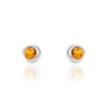 Histoire d'Or Boucles D'oreilles Argent Blanc Franjo Ambre Online