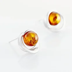 Histoire d'Or Boucles D'oreilles Argent Blanc Franjo Ambre Online