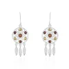 Histoire d'Or Boucles D'oreilles Argent Blanc Lorena Ambre Online