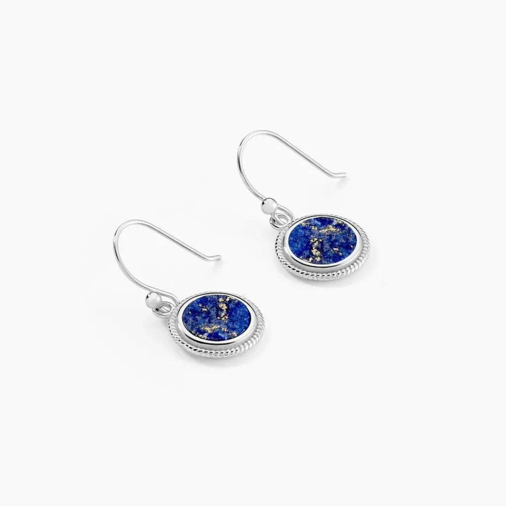 Histoire d'Or Boucles D'oreilles Argent Zea Lapis Lazulis Best