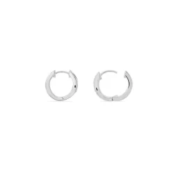 Histoire d'Or Boucles D'oreilles Celimene Rondes Argent Blanc Oxyde De Zirconium Outlet