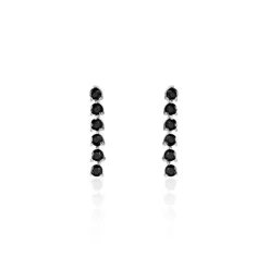 Histoire d'Or Boucles D'oreilles Grimpantes Gastoun Argent Oxyde Online