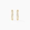 Histoire d'Or Boucles D'oreilles Jacoba Rondes Or Jaune Oxyde De Zirconium Discount