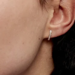 Histoire d'Or Boucles D'oreilles Jacoba Rondes Or Jaune Oxyde De Zirconium Discount