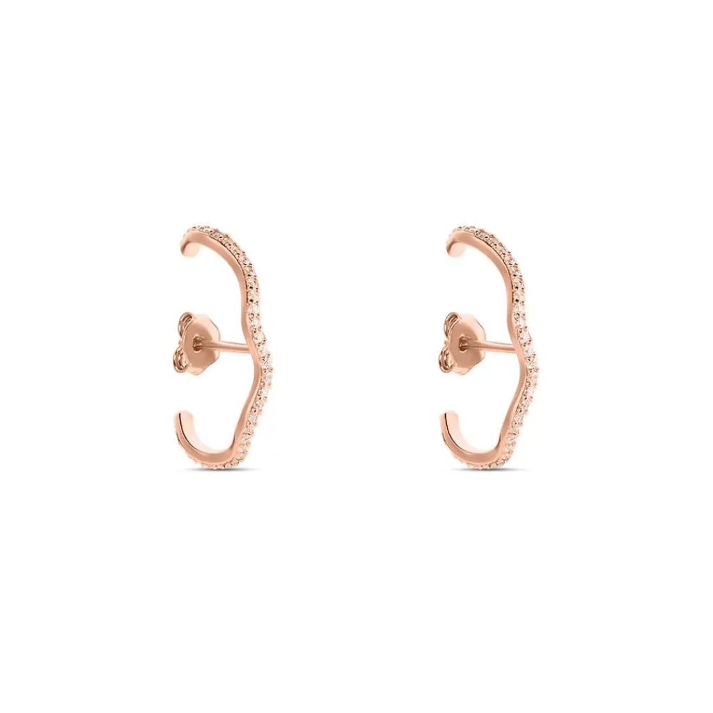 Histoire d'Or Boucles D'oreilles Lowri De Zirconium argent rose oxyde Best