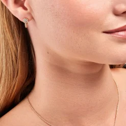 Histoire d'Or Boucles D'oreilles Pendantes Gold Chandelier Plaqué Or Oxyde Zirconium Best