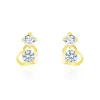 Histoire d'Or Boucles D'oreilles Pendantes Ludyvine Or Jaune Oxyde De Zirconium Hot