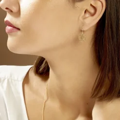 Histoire d'Or Boucles D'oreilles Pendantes Jovita Or Jaune Best