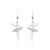 Histoire d'Or Boucles D'oreilles Pendantes Ritej Argent Blanc Hot