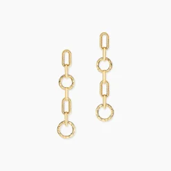 Histoire d'Or Boucles D'Oreilles Pendantes Ysia Or Jaune Outlet