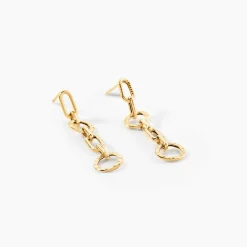 Histoire d'Or Boucles D'Oreilles Pendantes Ysia Or Jaune Outlet