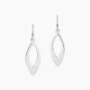 Histoire d'Or Boucles D'oreilles Pendantes Andrienne Argent Blanc Hot