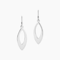 Histoire d'Or Boucles D'oreilles Pendantes Andrienne Argent Blanc Hot