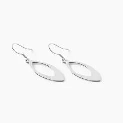 Histoire d'Or Boucles D'oreilles Pendantes Andrienne Argent Blanc Hot