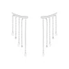 Histoire d'Or Boucles D'oreilles Pendantes Cainan Argent Blanc Oxyde De Zirconium Online