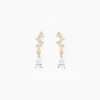 Histoire d'Or Boucles D'oreilles Pendantes Cegolene Or Jaune Oxyde De Zirconium Sale
