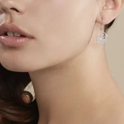 Histoire d'Or Boucles D'oreilles Pendantes Hita Argent Blanc Clearance