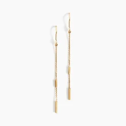 Histoire d'Or Boucles D'oreilles Pendantes Rain Or Jaune Clearance