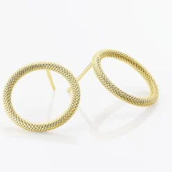 Histoire d'Or Boucles D'oreilles Pendantes Gracieuse Or Jaune Online