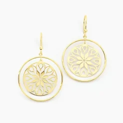 Histoire d'Or Boucles D'oreilles Pendantes Rosamund Or Jaune Discount