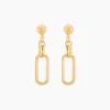 Histoire d'Or Boucles D'oreilles Pendantes Escape Or Jaune New