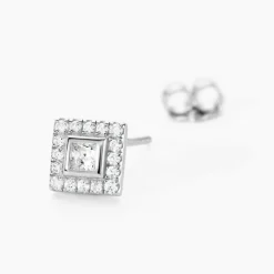 Histoire d'Or Boucles D'oreilles Pendantes Marie-elsa Argent  Oxyde De Zirconium Discount