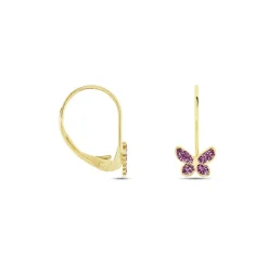 Histoire d'Or Boucles D'oreilles Pendantes Or Jaune Alyssia Best