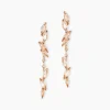 Histoire d'Or Boucles D'oreilles Pendantes Ellyn Argent Rose Oxyde De Zirconium Hot