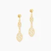 Histoire d'Or Boucles D'oreilles Pendantes Artemisia Or Jaune Online