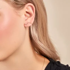 Histoire d'Or Boucles D'oreilles Pendantes Orion Or Jaune Oxyde De Zirconium Best