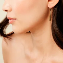 Histoire d'Or Boucles D'Oreilles Pendantes Botum Or Jaune Sale