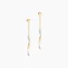 Histoire d'Or Boucles D'Oreilles Pendantes Marcelino Or Bicolore Clearance