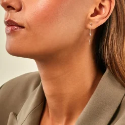 Histoire d'Or Boucles D'Oreilles Pendantes Marcelino Or Bicolore Clearance