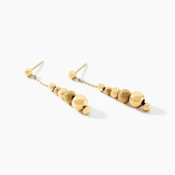 Histoire d'Or Boucles D'oreilles Pendantes Brooks Or Jaune