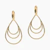 Histoire d'Or Boucles D'oreilles Pendantes Jenyfer Plaqué Or Jaune Clearance