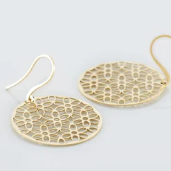 Histoire d'Or Boucles D'oreilles Pendantes Caterina Or Jaune Best