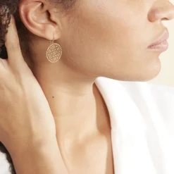 Histoire d'Or Boucles D'oreilles Pendantes Caterina Or Jaune Best