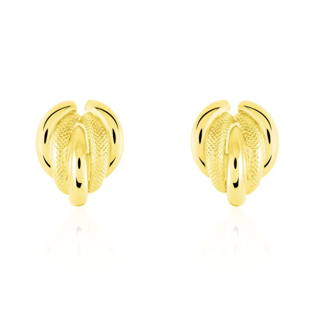 Histoire d'Or Boucles D'oreilles Pendantes Garda Or Jaune Discount