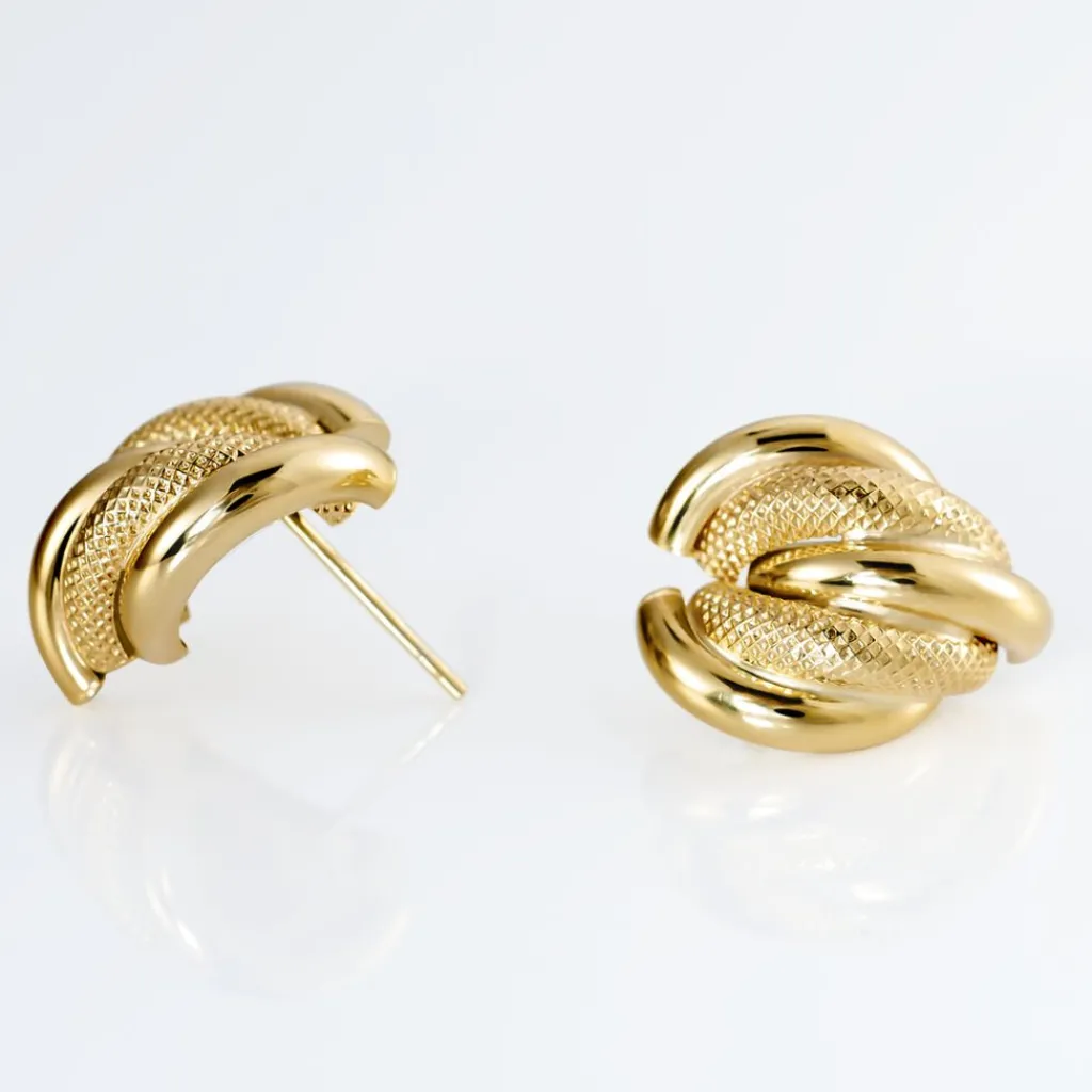 Histoire d'Or Boucles D'oreilles Pendantes Garda Or Jaune Discount