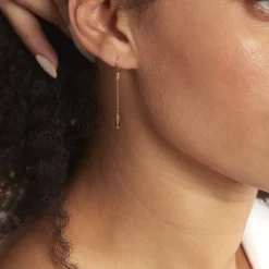 Histoire d'Or Boucles D'oreilles Pendantes Arenale Or Jaune Quartz or jaune quartz marron Best