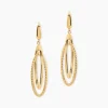 Histoire d'Or Boucles D'Oreilles Pendantes Francisek Or Jaune Best