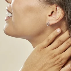 Histoire d'Or Boucles D'oreilles Pendantes Elisene Argent Blanc Oxyde De Zirconium Outlet