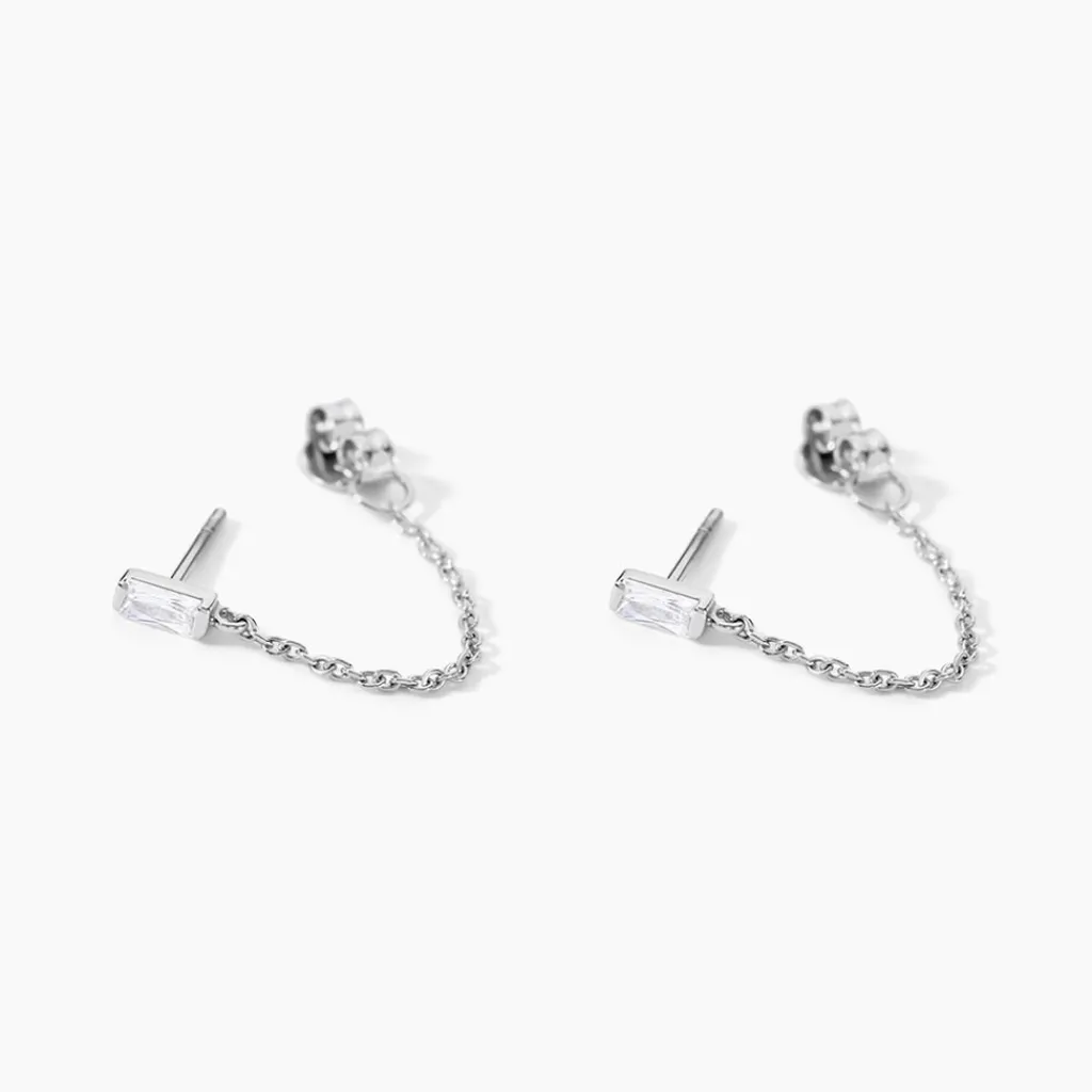 Histoire d'Or Boucles D'Oreilles Pendantes Manuelita Argent Blanc Oxyde De Zirconium Discount
