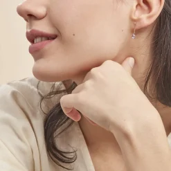 Histoire d'Or Boucles D'oreilles Pendantes Goutte Or Jaune Amethyste Online